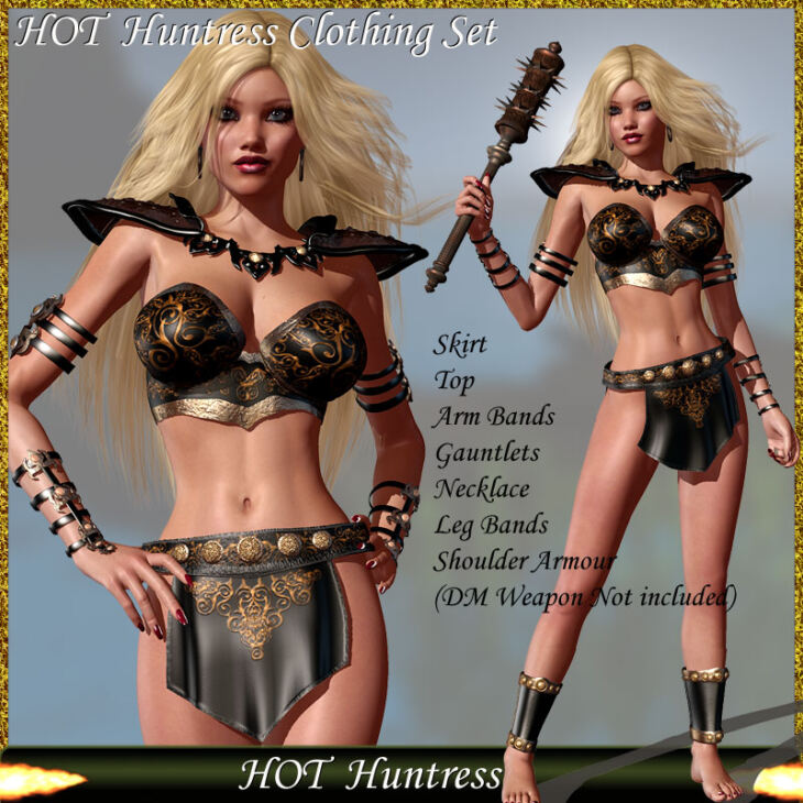 HOT Huntress_DAZ3DDL