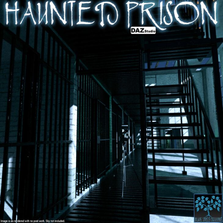 Haunted Prison for Daz Studio_DAZ3DDL