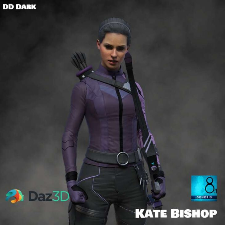 Kate Bishop for G8.1F_DAZ3D下载站