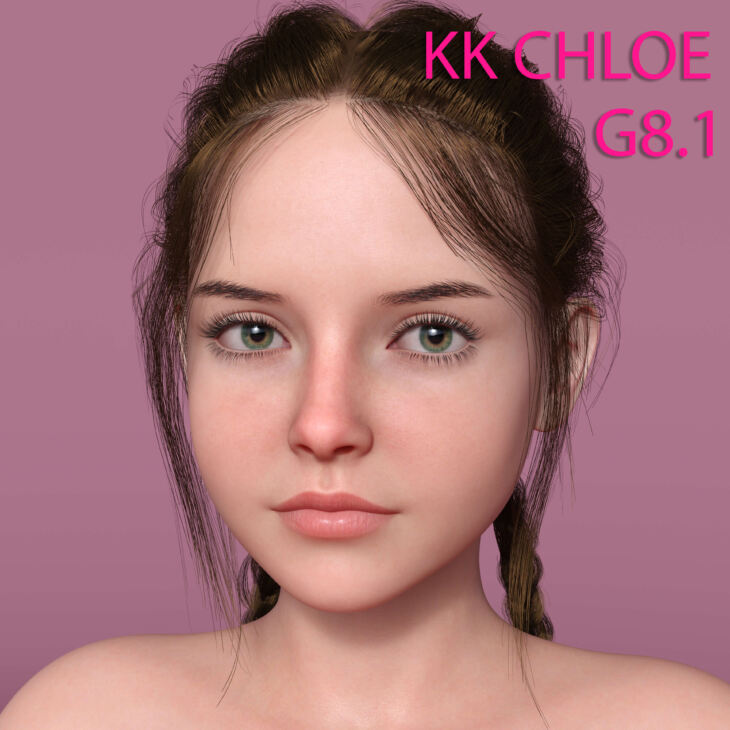 Kk Chloe Character for Genesis 8,8.1 Female_DAZ3DDL
