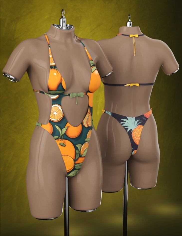 Lace Swimsuit for Genesis 8 Females_DAZ3DDL