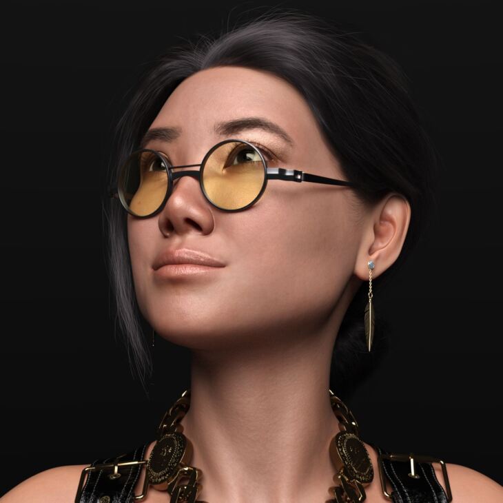 Li Mei Morph for Genesis 9 Female_DAZ3D下载站