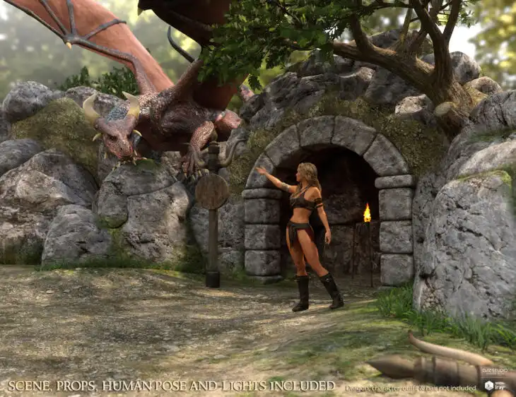 Lost Cave_DAZ3D下载站