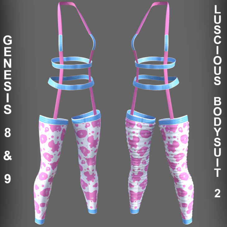 Luscious Bodysuit 2 for Genesis 8 Female & G9_DAZ3DDL