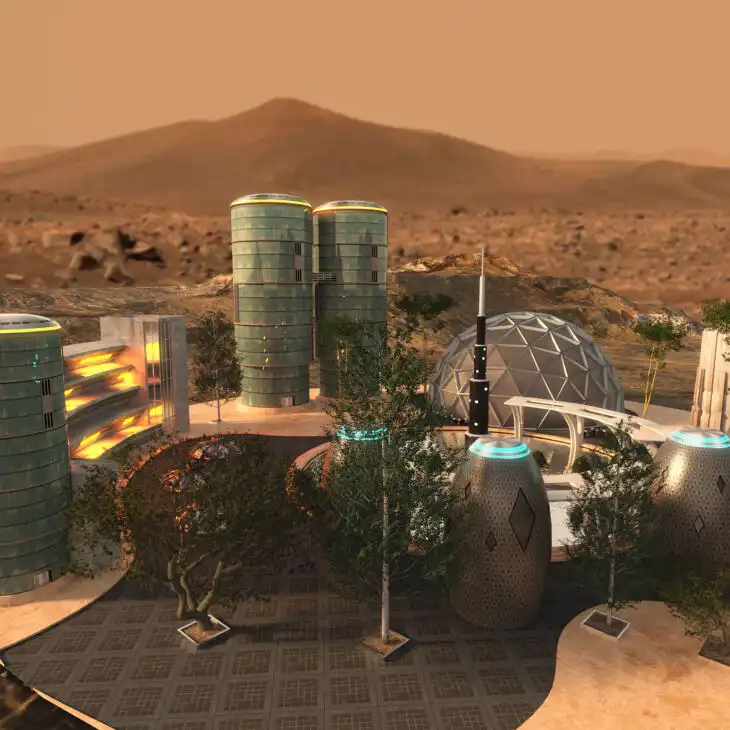 Mars Colony_DAZ3D下载站