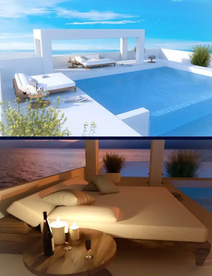 Minimalism Swimming Pool_DAZ3DDL