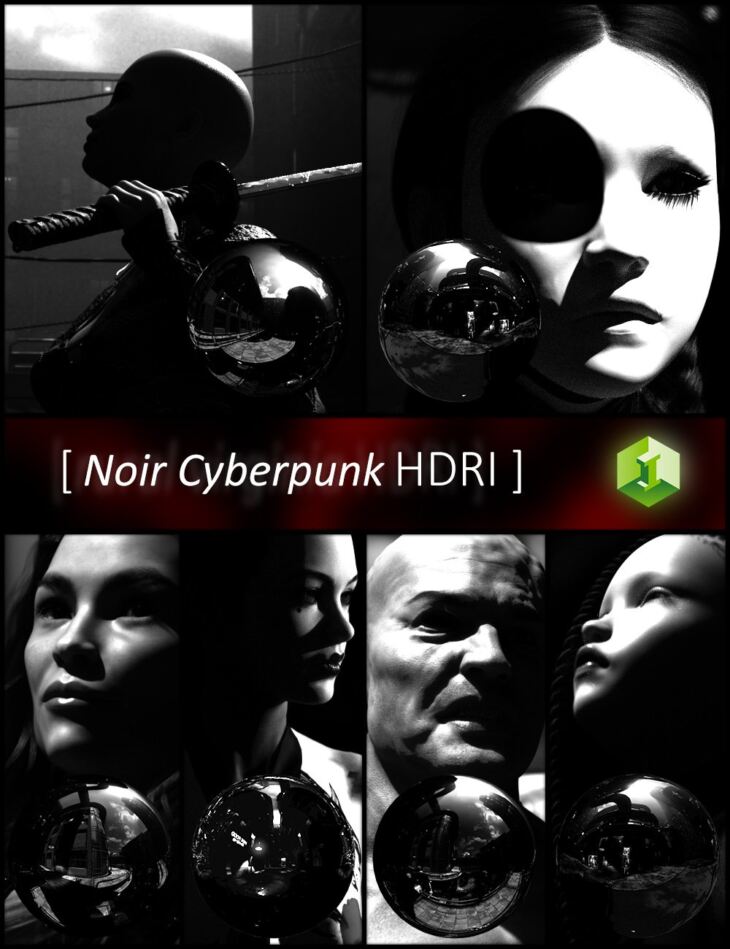 Noir Cyberpunk HDRI_DAZ3D下载站