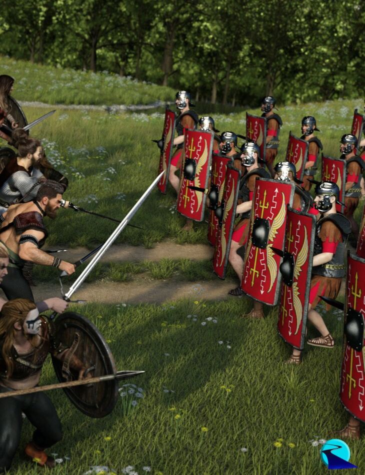 Now-Crowd Billboards – Roman Legionaries Ready (Roman Legion Vol VII)_DAZ3DDL
