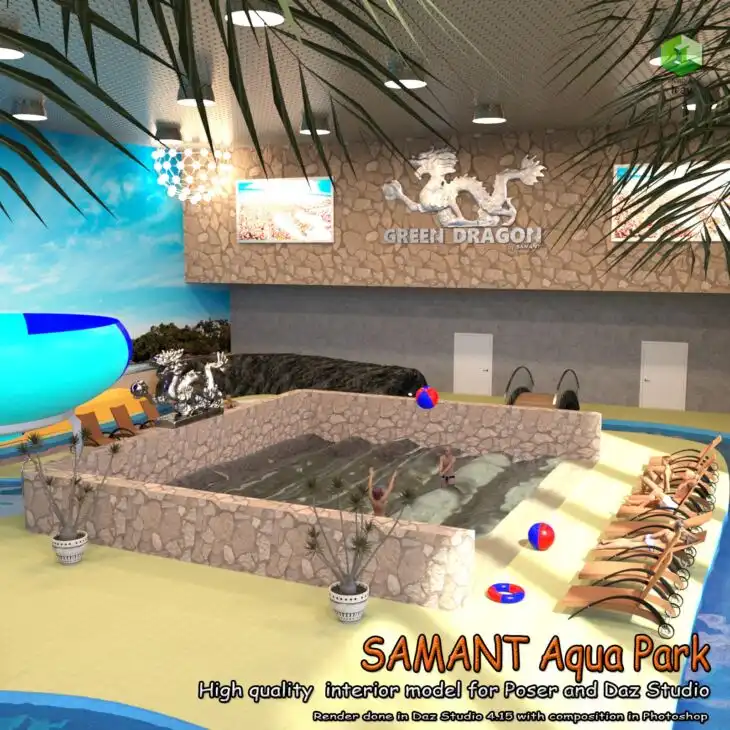 SAMANT AquaPark_DAZ3D下载站