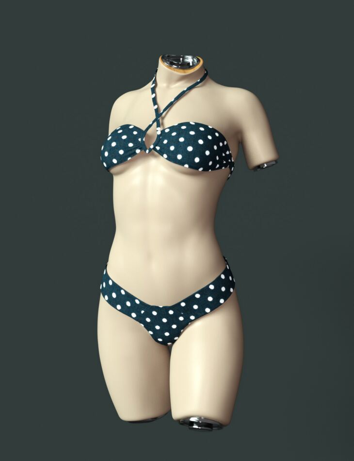 SPR Spicy Girl Bikini for Genesis 9_DAZ3D下载站
