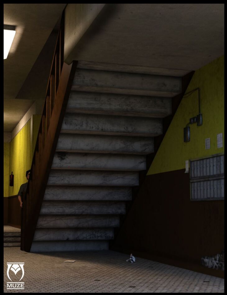 Shadowed Halls_DAZ3D下载站