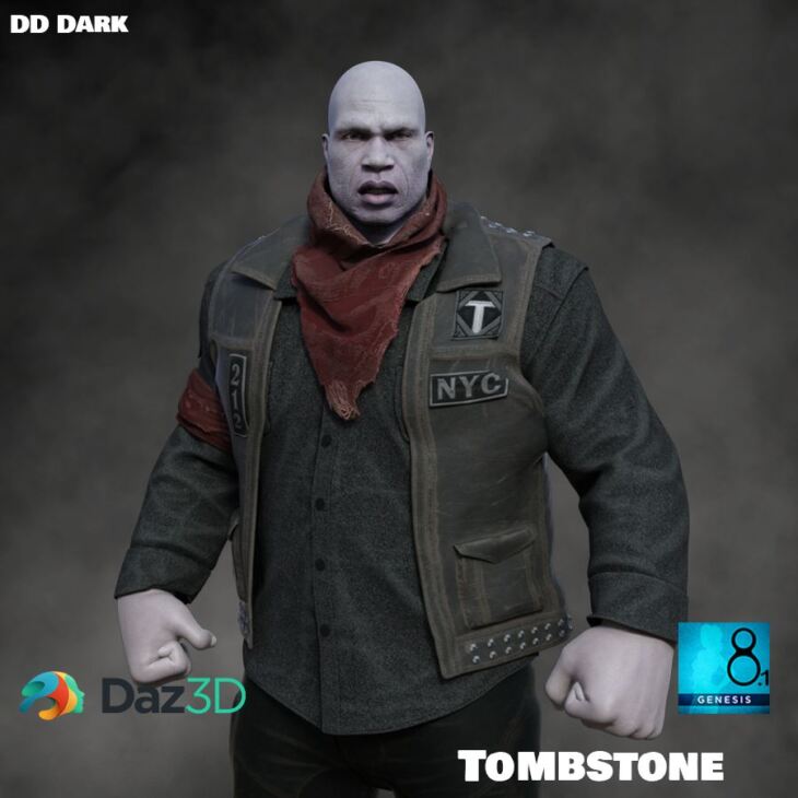 Tombstone G8.1M_DAZ3D下载站