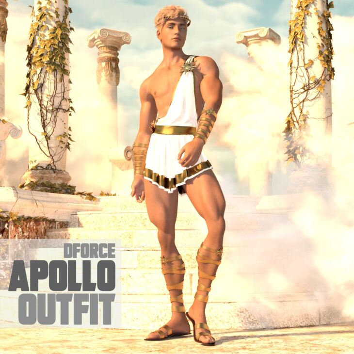 dForce Apollo Outfit for Genesis 8 Male_DAZ3D下载站