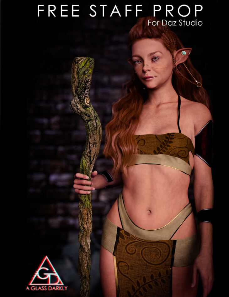 AGD Free Staff_DAZ3DDL