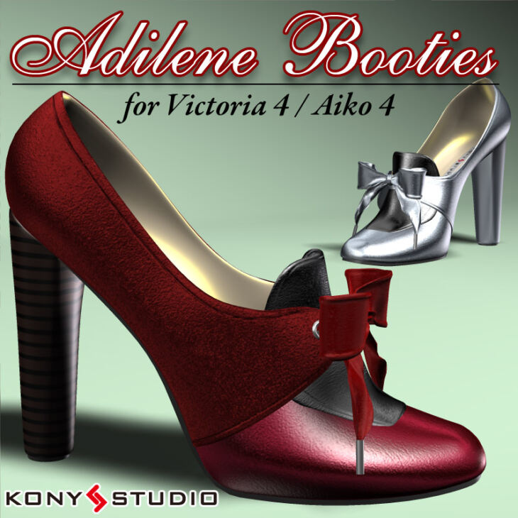 Adilene Booties for V4/A4_DAZ3DDL