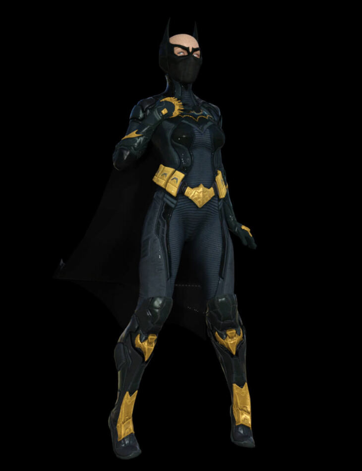 Cassandra Cain – Batgirl Costume for Genesis 8 Female_DAZ3DDL