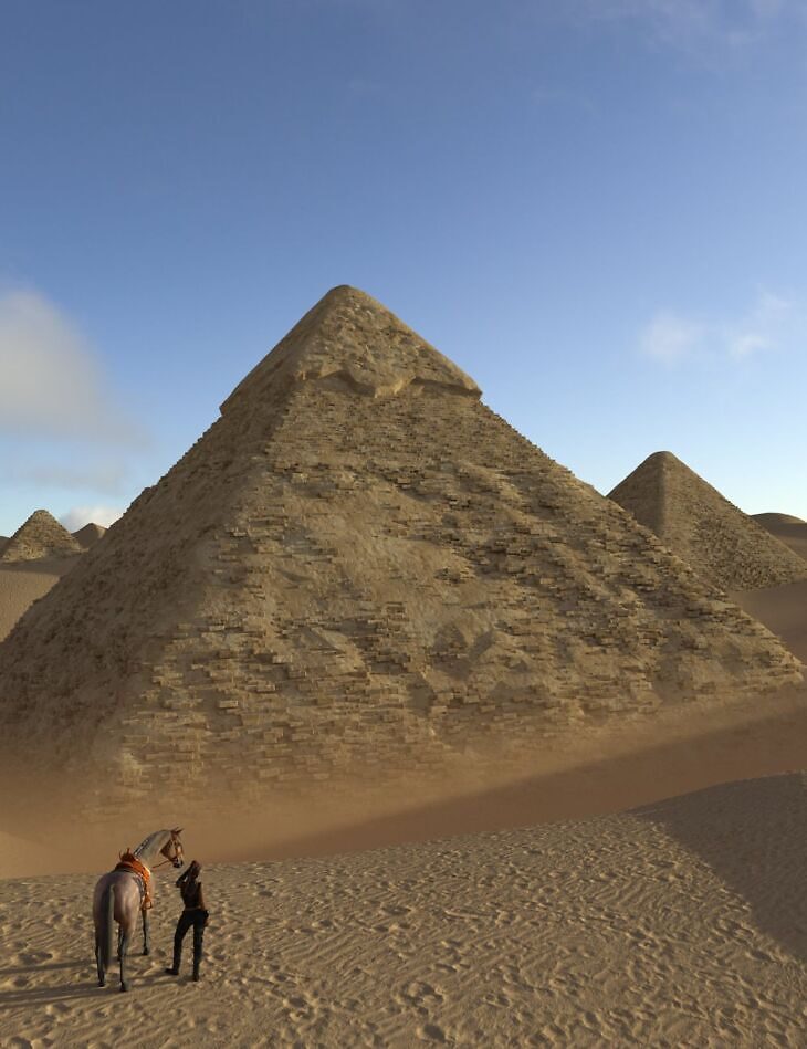 Egyptian Pyramids 1_DAZ3DDL