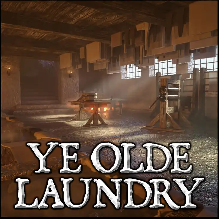 Environment – Ye Olde Laundry_DAZ3D下载站