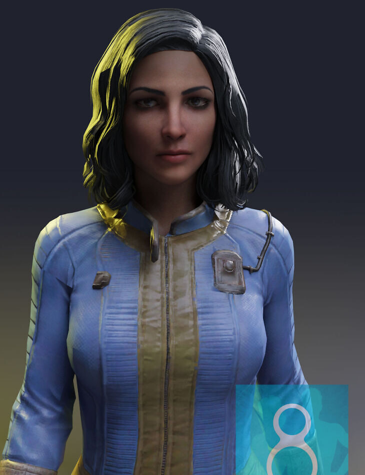 FO4 Nora for G8F_DAZ3DDL