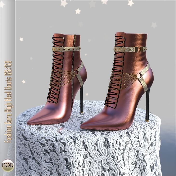 Fashion Kara High Heel Boots G8/G9_DAZ3DDL