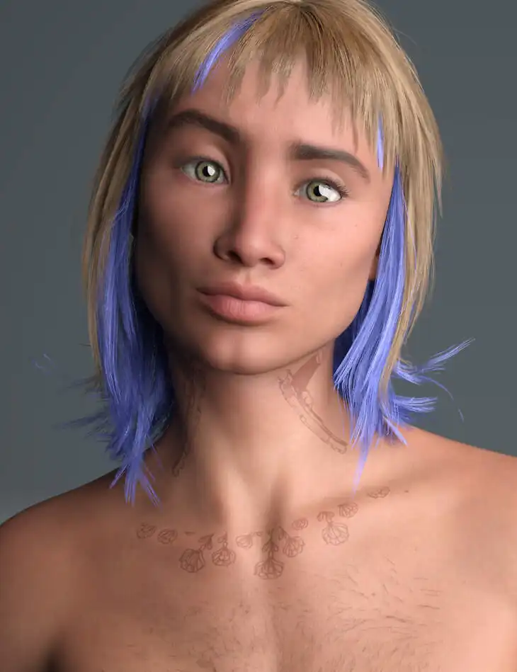 Jonas Character Morph for Genesis 8.1 Male (And G9)_DAZ3D下载站
