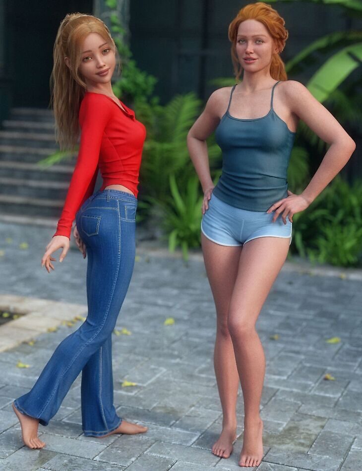 MMX Feminine Poses 5 for Genesis 9_DAZ3D下载站