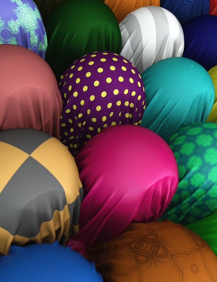MMX Nylon and Satin Shaders for Iray_DAZ3DDL