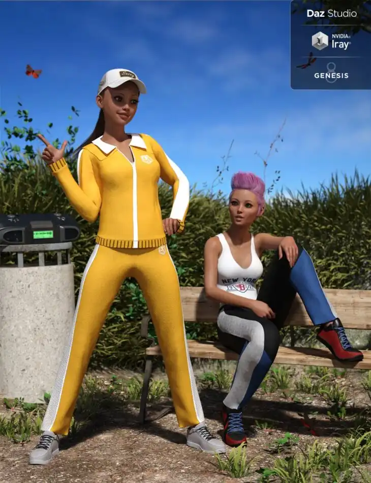Morning Walk Textures_DAZ3DDL