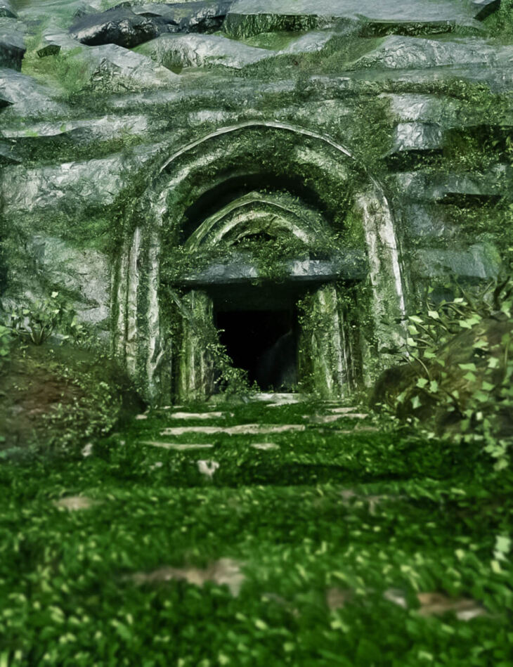 Mysterious Ancient Gate_DAZ3DDL