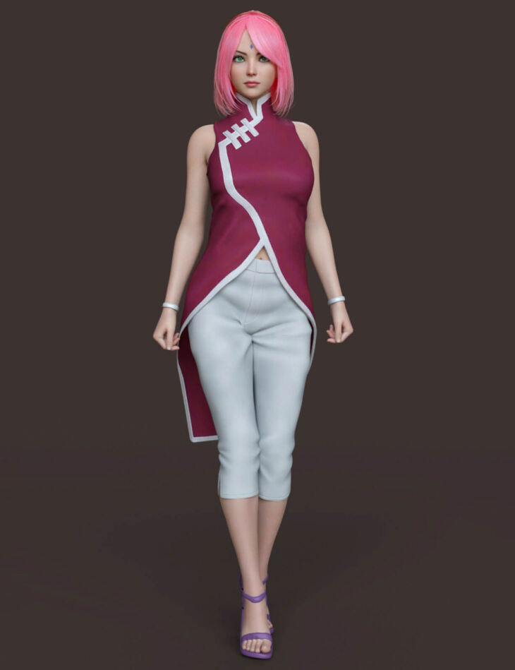 Sakura Haruno for G8F_DAZ3DDL