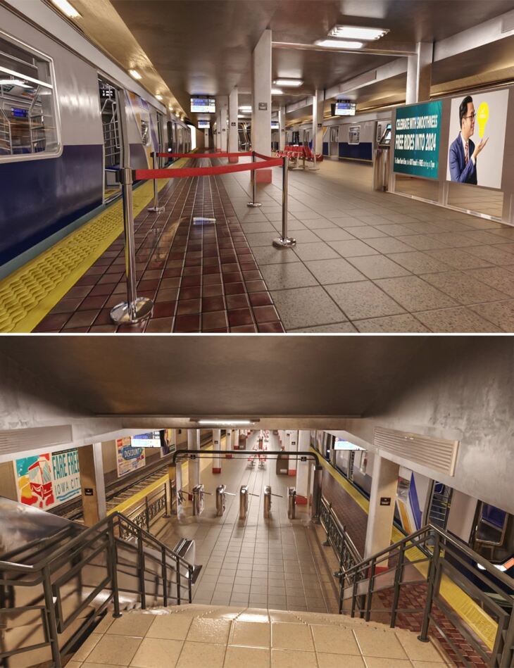 Subway Metro Station_DAZ3DDL