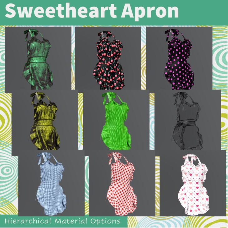 Sweetheart dForce Apron for G8F_DAZ3DDL