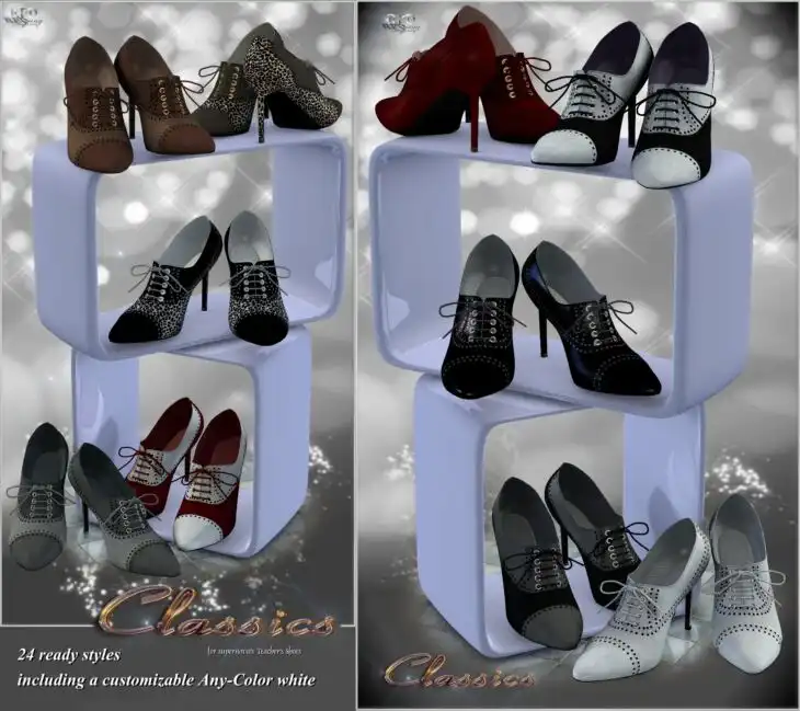 Teacher’s Shoes – Classics_DAZ3DDL