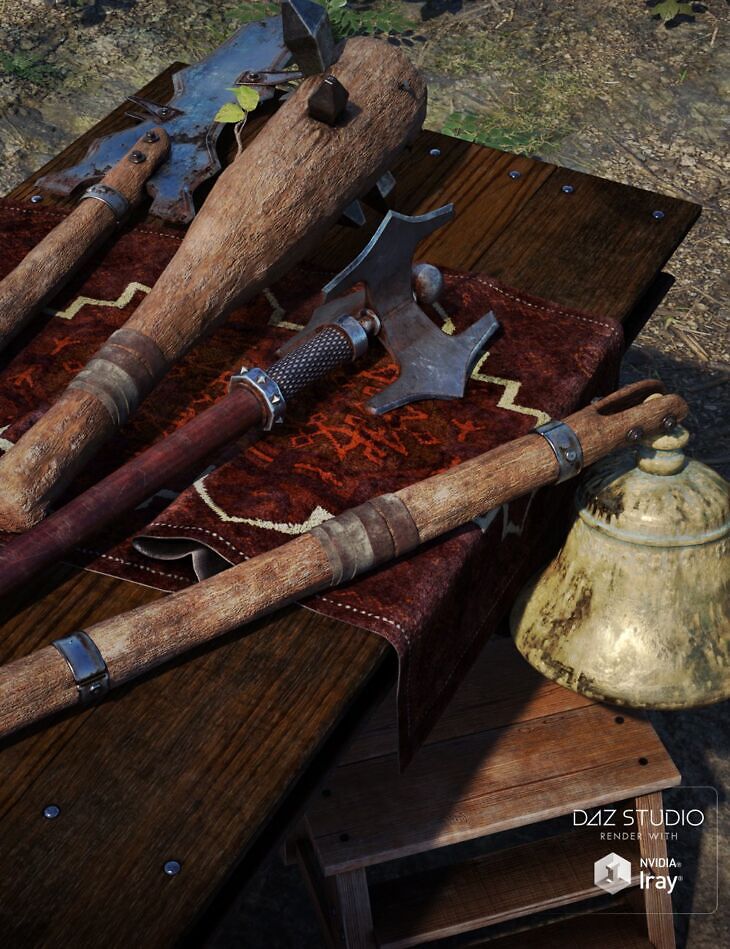 Brutal Weapons for Ogre HD_DAZ3D下载站