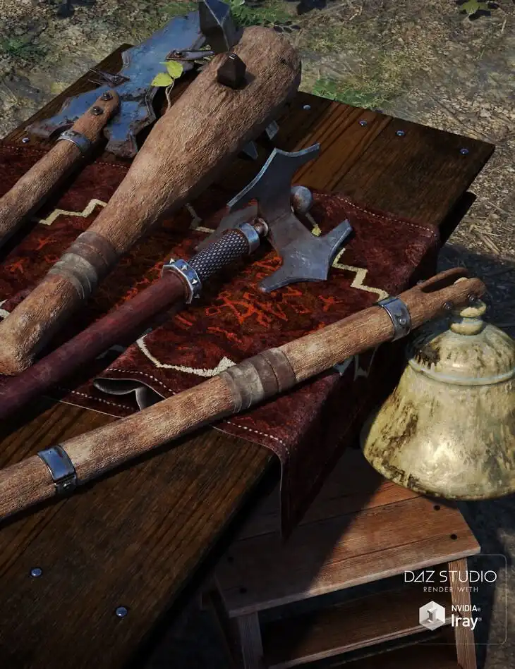 Brutal Weapons for Ogre HD_DAZ3DDL