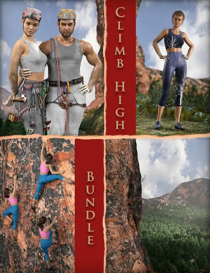MDCH Climb High Bundle_DAZ3DDL