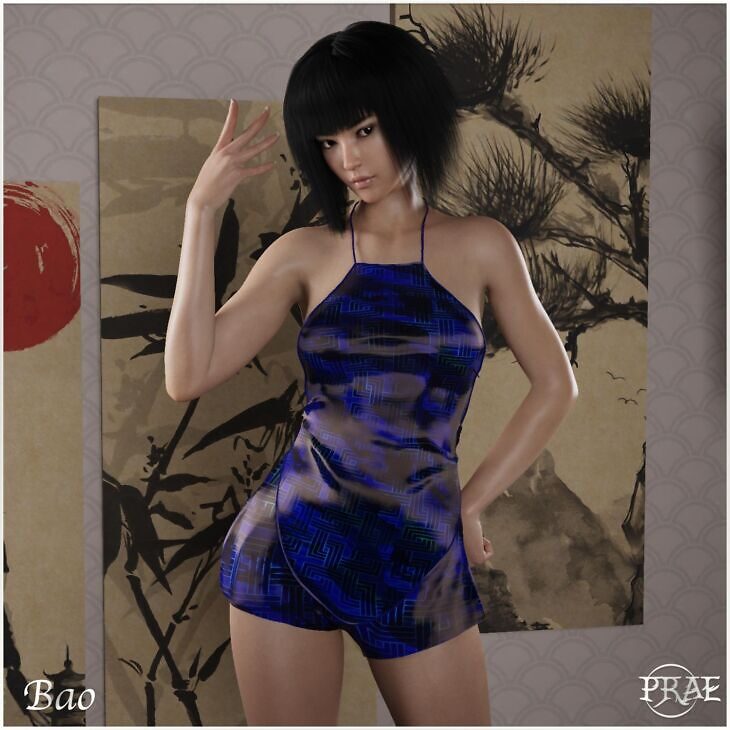 Prae-Bao Outfit For G8F/G9_DAZ3DDL