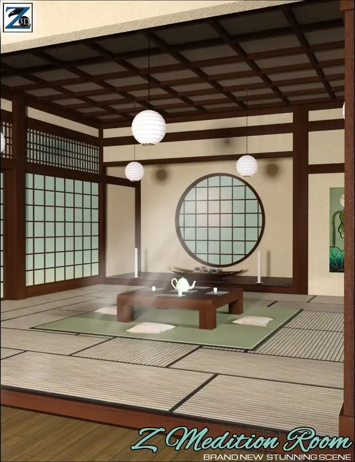Z Meditation Room_DAZ3D下载站