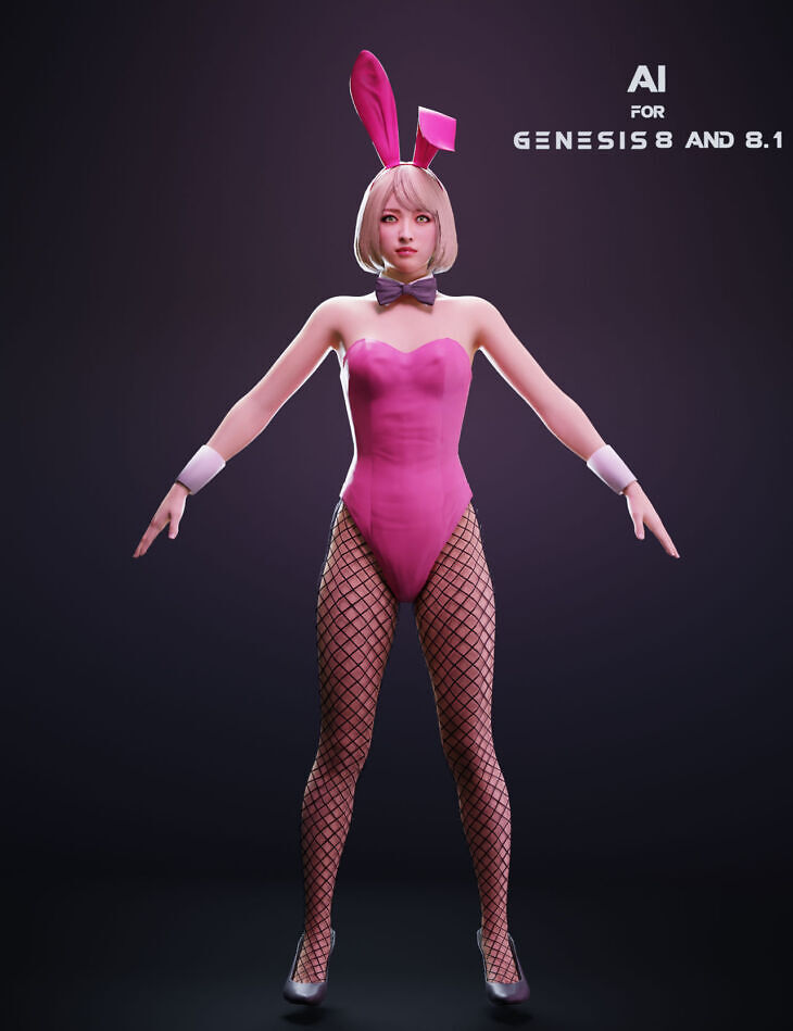 Ai For Genesis 8 and 8.1 Female_DAZ3D下载站