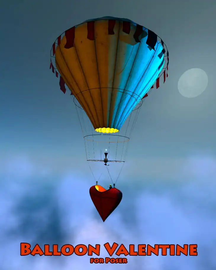 Balloon Valentine_DAZ3DDL
