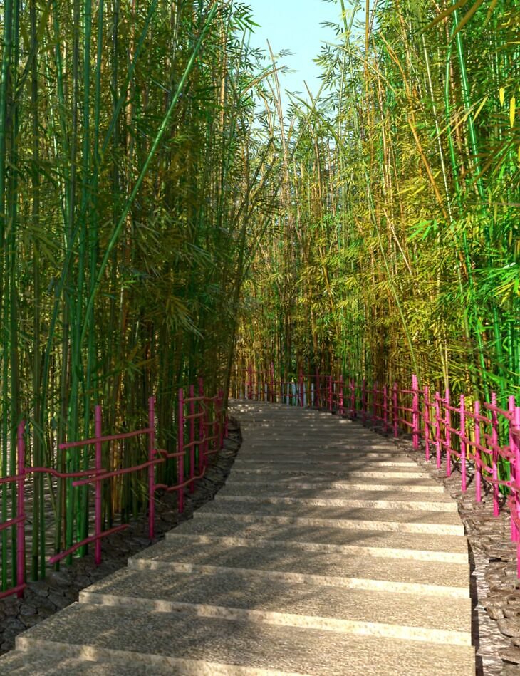 Bamboo Sanctuary_DAZ3D下载站