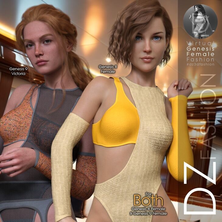 DZ FemmeSecretZ 19 for G8F & G9F_DAZ3D下载站