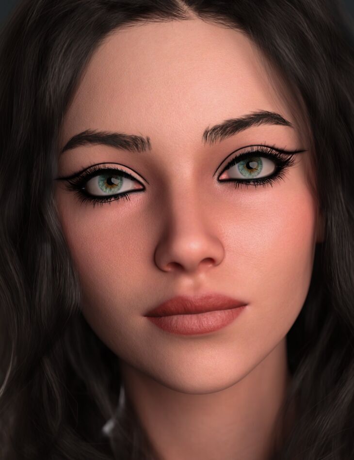 E3D Ellie HD for Genesis 9_DAZ3D下载站