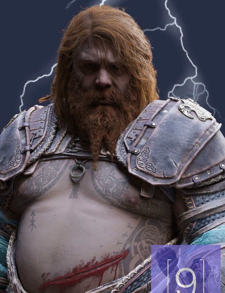 GOW R Thor For G9 and G8M_DAZ3D下载站