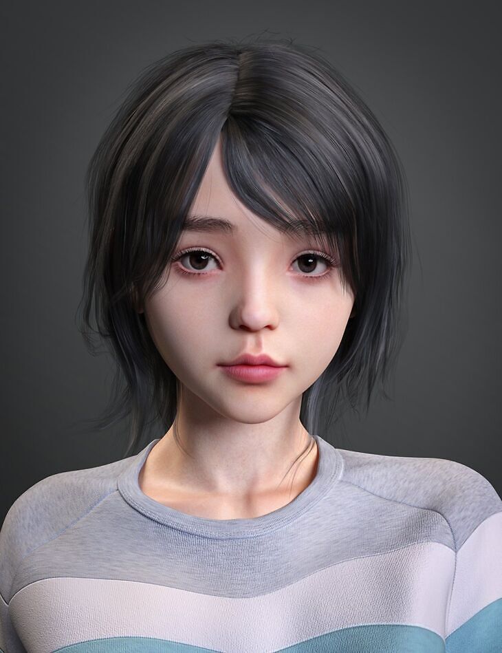 MB Ivee for Genesis 9 Feminine_DAZ3D下载站