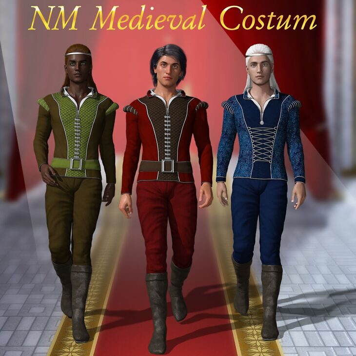 NM Medieval Costum_DAZ3DDL