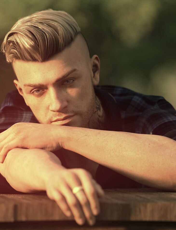 Portrait of You Poses for Genesis 9 Masculine_DAZ3D下载站