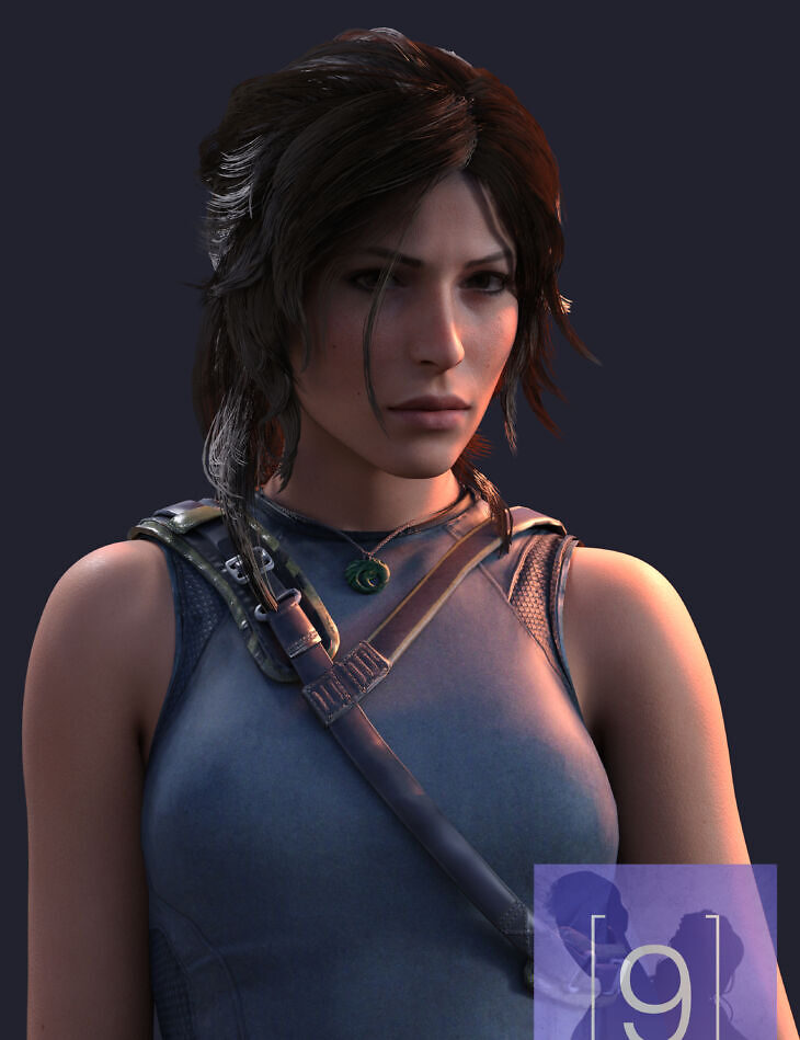 SOTTR Lara Croft For G9_DAZ3D下载站