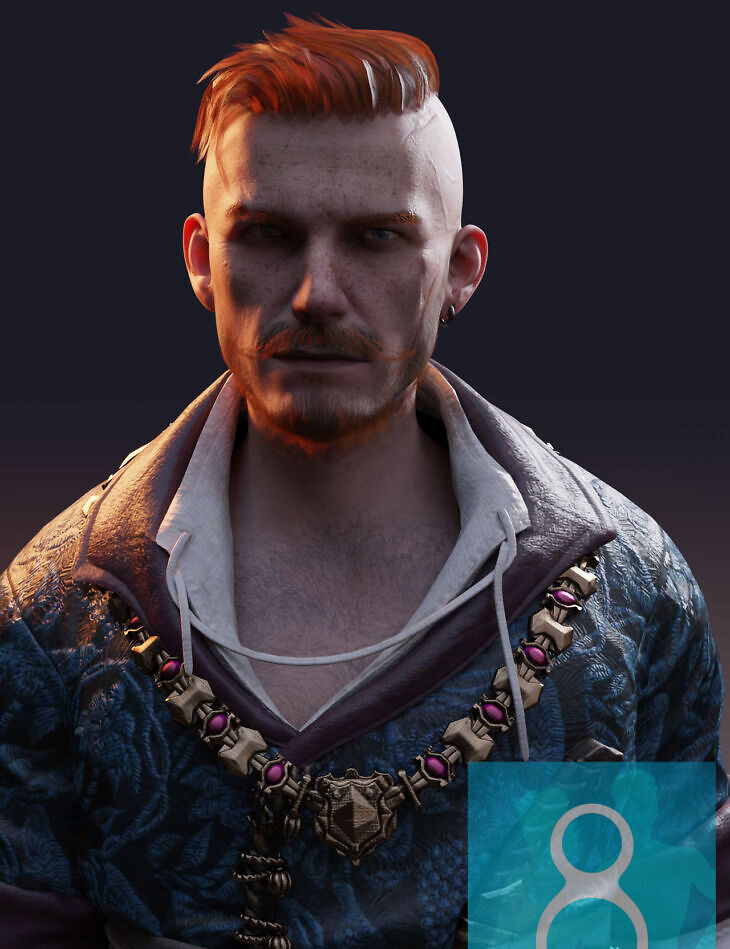 TW3 Olgierd Von Everec For G8M_DAZ3D下载站