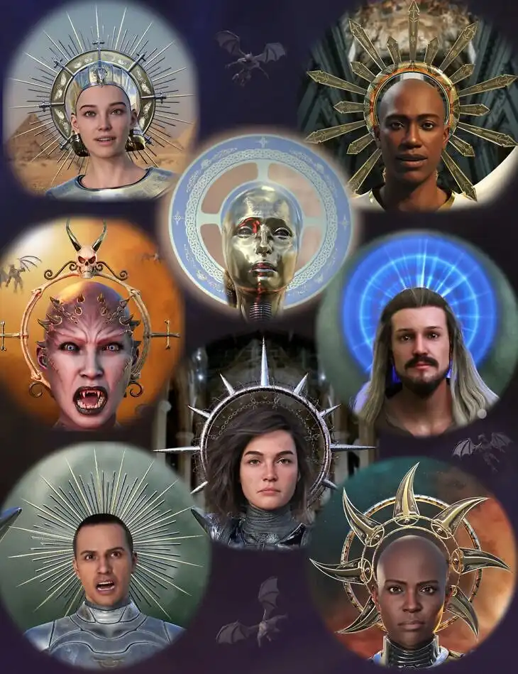 Universal Haloes_DAZ3DDL